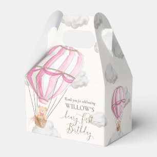 Beary First Nalle Luftballong Birthday Presentaskar
