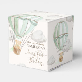 Beary First Nalle Luftballong Birthday Presentaskar