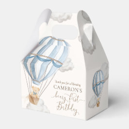 Beary First Nalle Luftballong Birthday Presentaskar