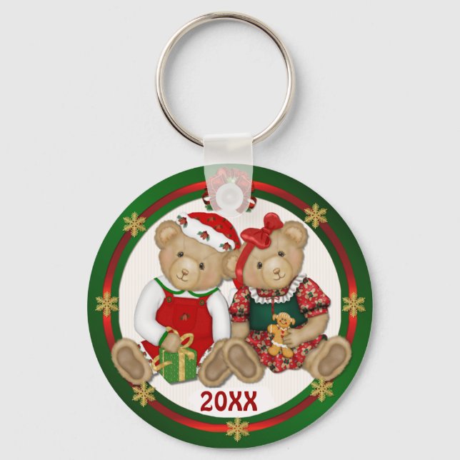 Beary God jul 20XX Nyckelring (Framsida)