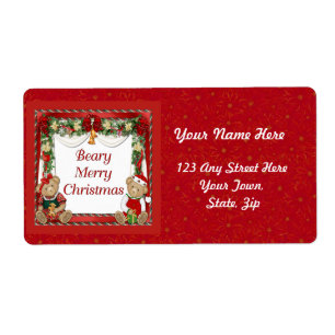 Beary God jul Fraktsedel