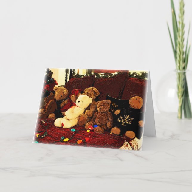 Beary, God jul! Helgkort (Framsida)