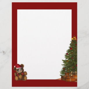 Beary God jul Letterhead