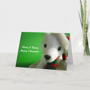 Beary god julkort helgkort