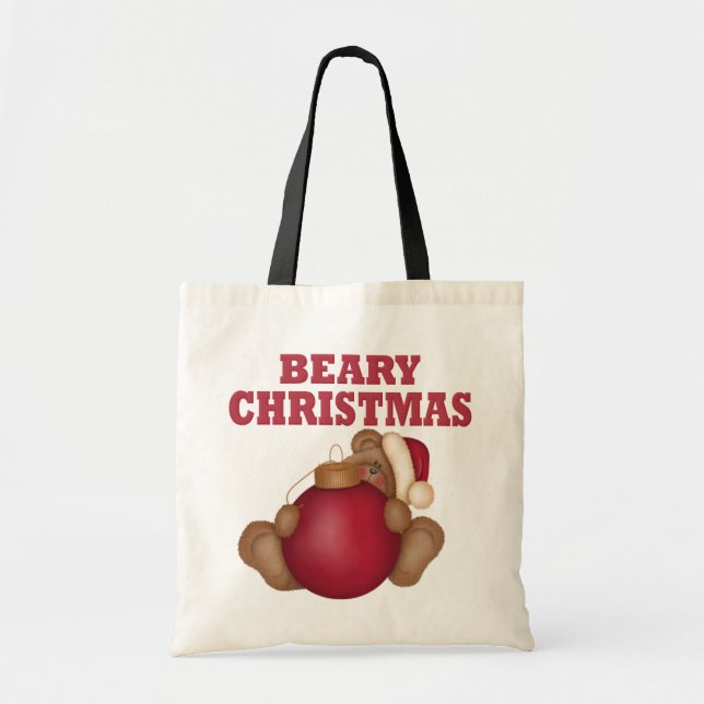 Beary jul Bear Tygkasse (Framsidan)