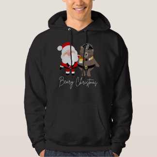 Beary jul Gift Manarna Santa Gay Bear Julafton G Hoodie