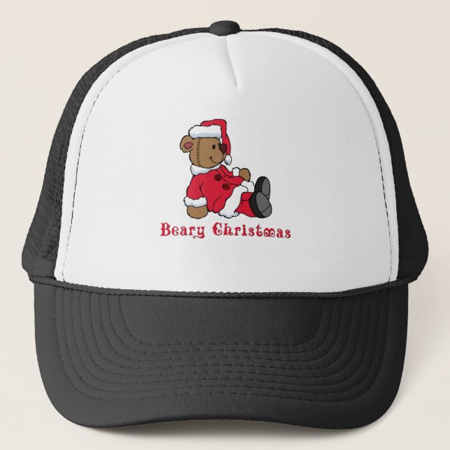 Beary jul Hat Truckerkeps (Framsida)