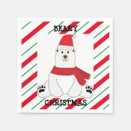 Beary jul Party Napkins Pappersservett