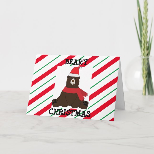 Beary jul rand kort (Framsida)