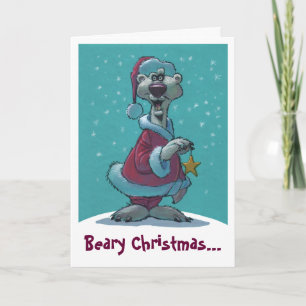 Beary julkort helgkort