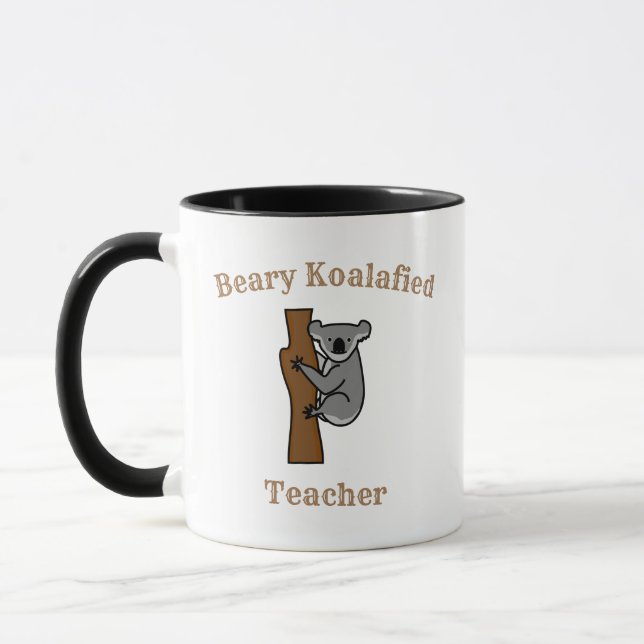 Beary Koalafied Teacher Mugg (Vänster)