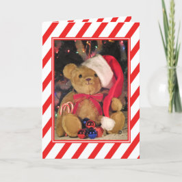 Beary Merry Nalle, julhälsningskort Helgkort