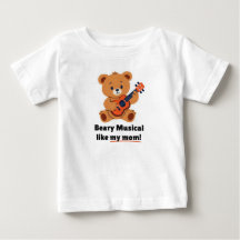 Beary Musical som min Mamma Småbarn T-Shirt