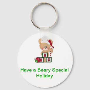 Beary speciell helgdag nyckelring