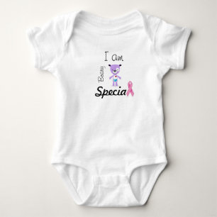 Beary speciella Onezie - bröstcancer Tee Shirt