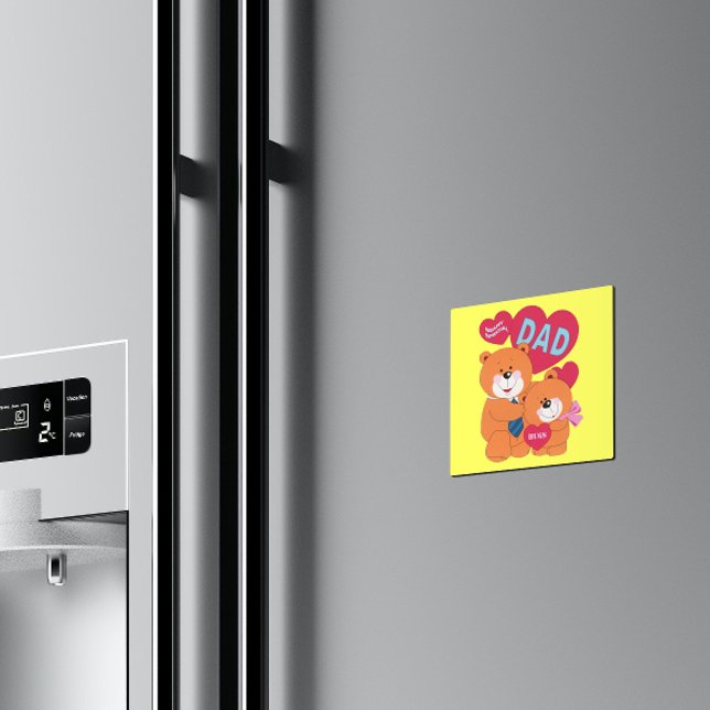 Beary Speciellare Pappa Magnet (Skapare uppladdad)