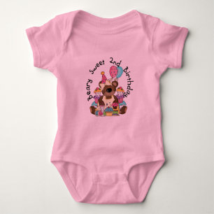Beary Sweet 2nd Birthday T-shirts and Gifts