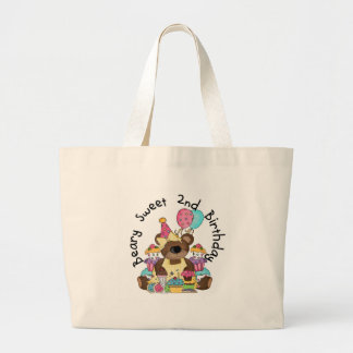 Beary Sweet 2nd Birthday T-shirts and Gifts Jumbo Tygkasse