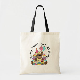 Beary Sweet 3rd Birthday Tshirts and Gifts Tygkasse