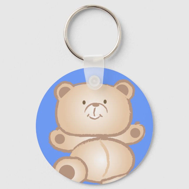 Beary trevlig vän nyckelring (Framsida)