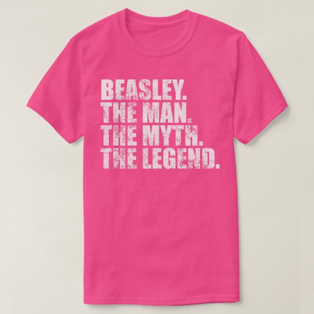 Beasley Beasley Family namn Beasley, efternamn Bea T Shirt (Design framsida)
