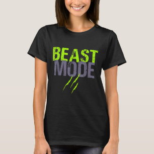 Beast aktiverat läge på verkningslucka för funktio t shirt