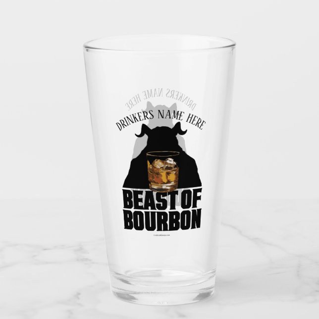 Beast av Bourbon-glas Glaskopp (Framsida)