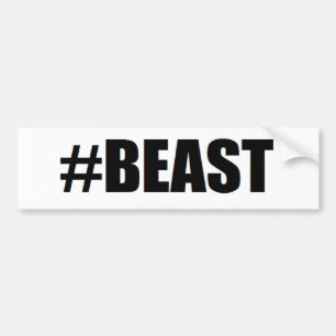 #beast bildekal