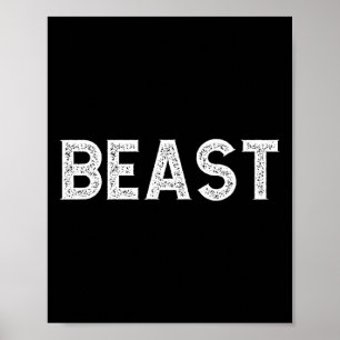 Beast Coola Manar Gryym Workout Sport Muscle Bodyb Poster