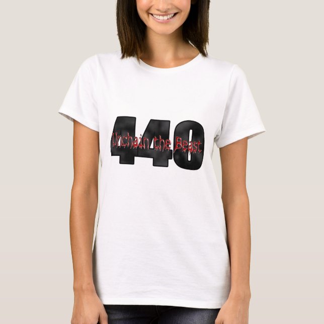 Beast för 440 Mopar T-shirt (Framsida)