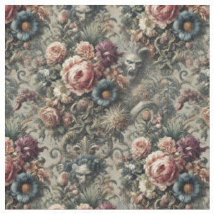 Beast för interstice - Gothic Classic Tile Tyg