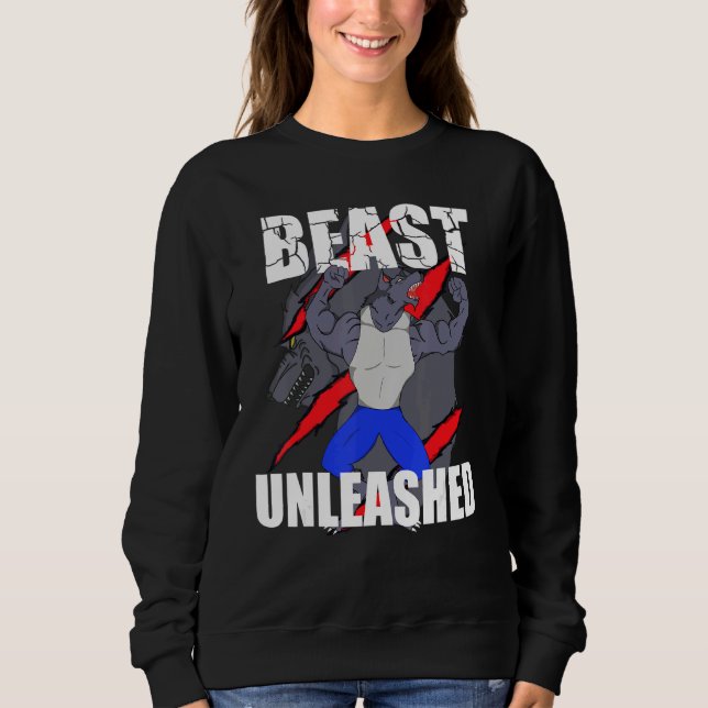 Beast friställd t shirt (Framsida)