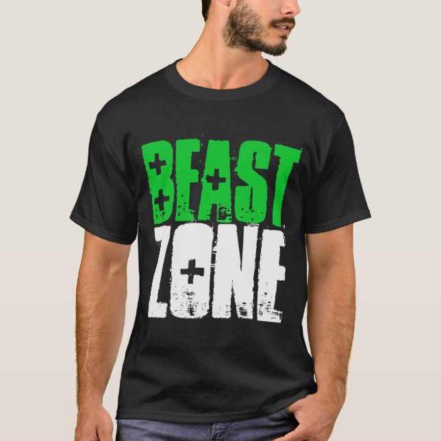 BEAST GYM BEAST ZONE TRÖJA (Framsida)