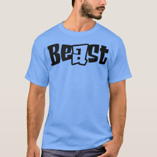 BEAST Gym Fitness Workout Bodybuilding Motivation T Shirt