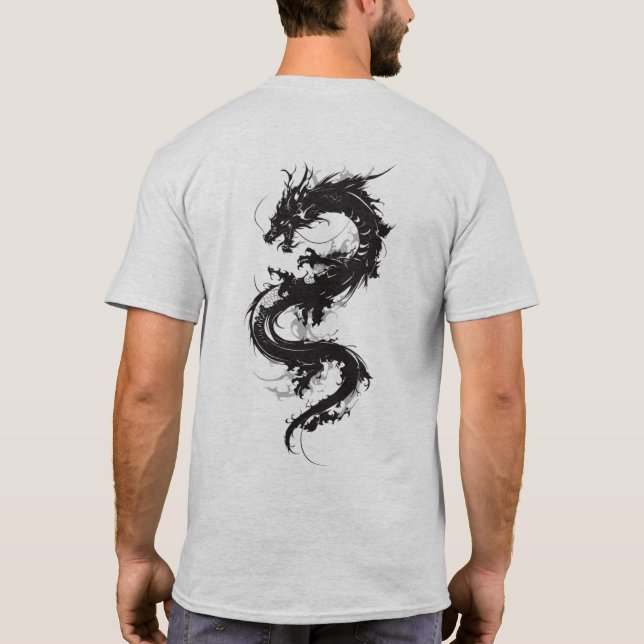 Beast i läge Citat T-Shirt | Motivational Gym Shir (Baksida)