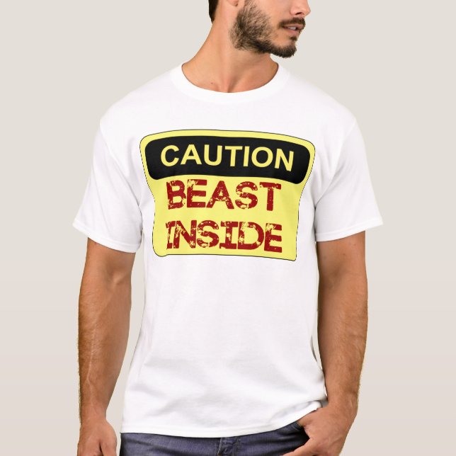 beast inside t shirt (Framsida)