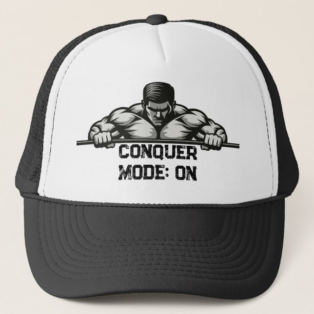 Beast Mentality Cap Dumbbell Art Strength Life Keps (Framsida)