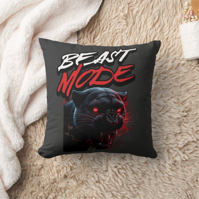 Beast Mode Ilsken Panter Kudde (Filt)