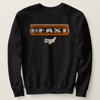 Beast Mode On Gymmotivation Grafik Lång Ärmad Tröja