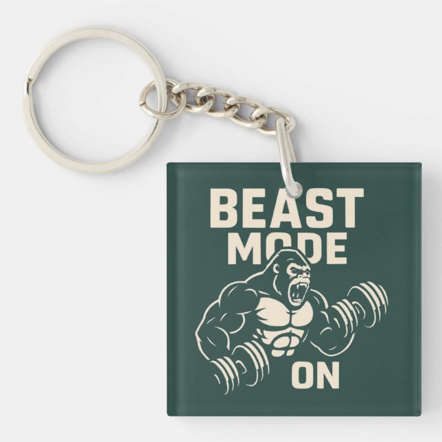 Beast Mode På Gorilla Gym Motivation (Framsidan)