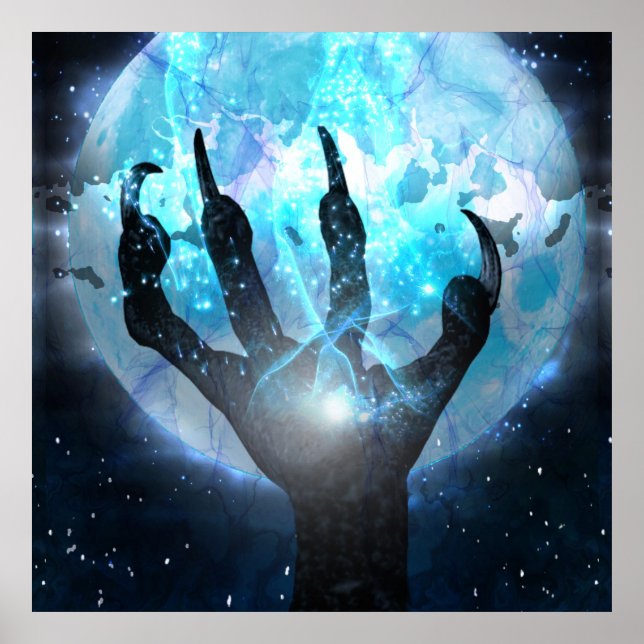 Beast och Måne Poster (Framsidan)