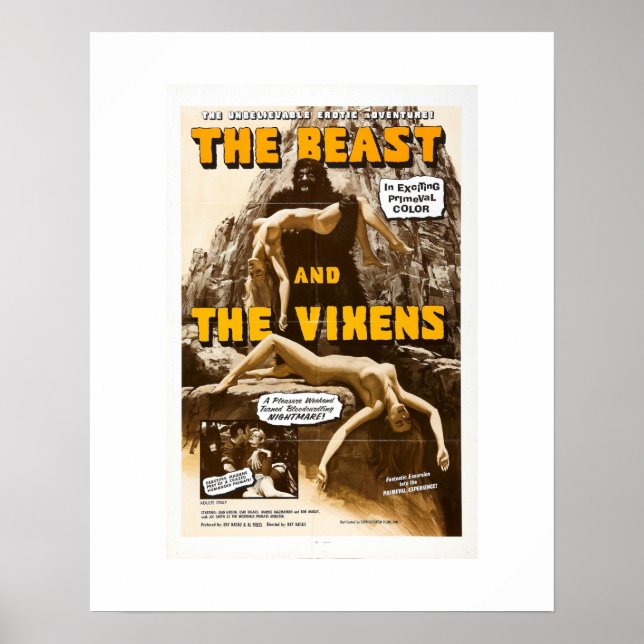 Beast och vyer poster (Framsidan)