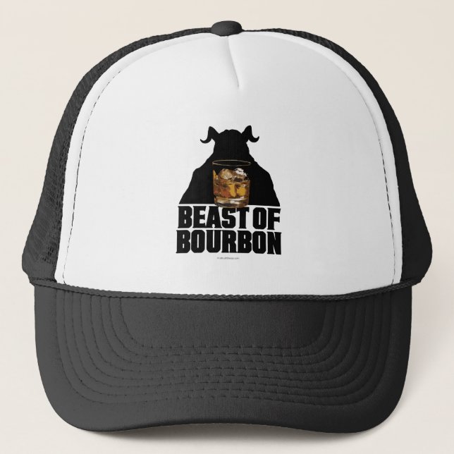 Beast Of Bourbon Trucker Hatt Keps (Framsida)