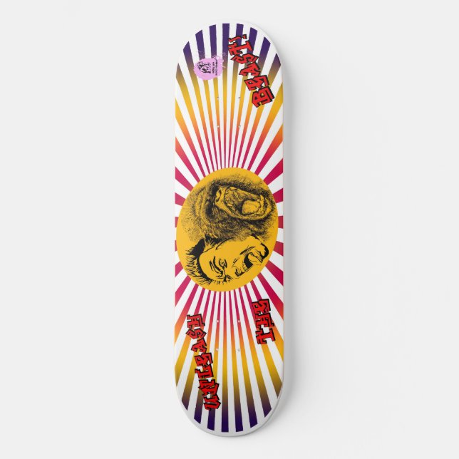 Beast Old School Skateboard Bräda 21,6 Cm (Framsida)