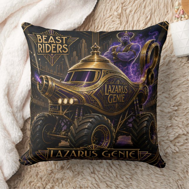 Beast Rider/Lazarus Genie/kudde Kudde (Filt)
