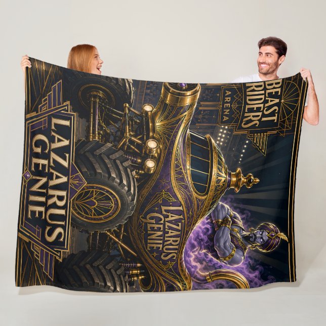 Beast Rider/Lazarus Genie stor filt (På plats)