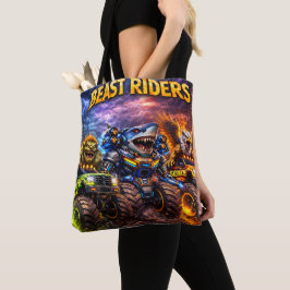 Beast riders monster trucks trio grupp skott pr tygkasse