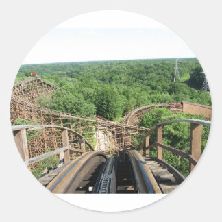 Beast Roller Underlägg på ön Kung Runt Klistermärke