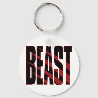 BEAST. Tuff.Hardcore.Muscle.Vild.Animal Nyckelring