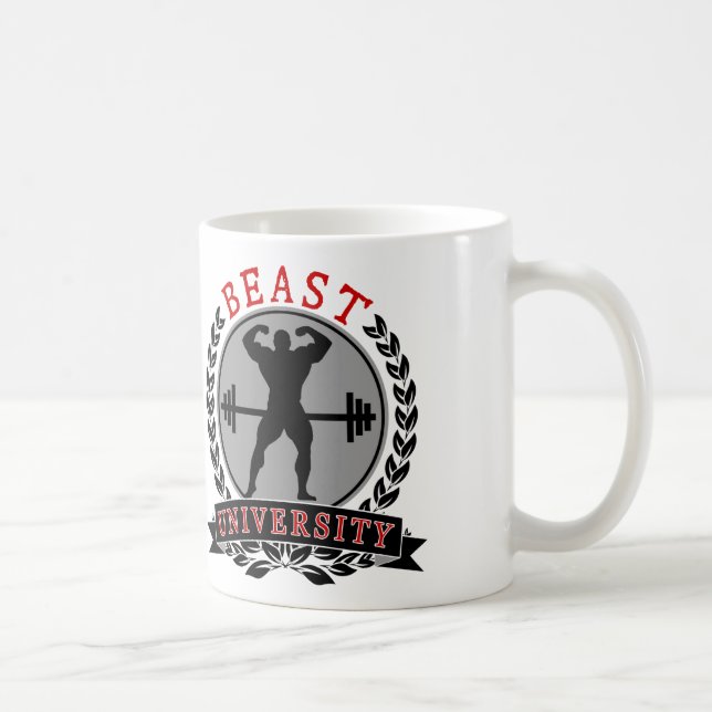 Beast Universiteten Bodybuilding Mugg (Höger)